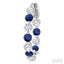 Inside-Out Alternate Gemstone & Diamond Hoop Earrings