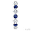 Inside-Out Alternate Gemstone & Diamond Hoop Earrings