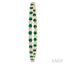 Inside-Out Alternate Gemstone & Diamond Hoop Earrings