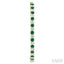 Inside-Out Alternate Gemstone & Diamond Hoop Earrings