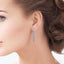Inside-Out Alternate Gemstone & Diamond Hoop Earrings