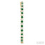 Inside-Out Alternate Gemstone & Diamond Hoop Earrings