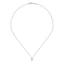 Bujukan Sterling Silver Diamond Cross Pendant