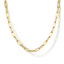 24" Hollow Paperclip Chain