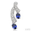 Oval Shape Gemstone & Diamond Fashion Earrings