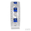Princess Shape Gemstone & Diamond Hoop Earrings