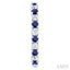 Alternate Gemstone & Diamond Hoop Earrings