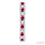 Alternate Gemstone & Diamond Huggie Fashion Earrings