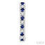 Alternate Gemstone & Diamond Huggie Fashion Earrings