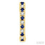 Alternate Gemstone & Diamond Huggie Fashion Earrings