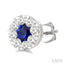 Lovebright Gemstone & Diamond Earrings