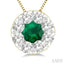 Lovebright Gemstone & Diamond Pendant