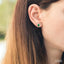 Pear Shape Gemstone & Halo Diamond Earrings