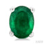 Oval Shape Gemstone Stud Earrings
