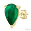 Pear Shape Gemstone Stud Earrings