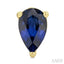 Pear Shape Gemstone Stud Earrings