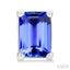 Emerald Shape Gemstone Stud Earrings