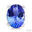 Oval Shape Gemstone Stud Earrings