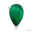Pear Shape Gemstone Stud Earrings
