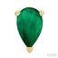Pear Shape Gemstone Stud Earrings