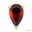 Pear Shape Gemstone Stud Earrings