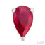 Pear Shape Gemstone Stud Earrings