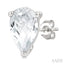 Pear Shape Gemstone Stud Earrings