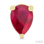 Pear Shape Gemstone Stud Earrings