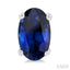 Oval Shape Gemstone Stud Earrings