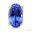 Oval Shape Gemstone Stud Earrings