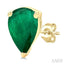 Pear Shape Gemstone Stud Earrings