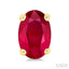 Oval Shape Gemstone Stud Earrings