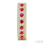 Gemstone & Diamond Hoop Earrings