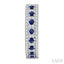 Gemstone & Diamond Hoop Earrings
