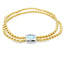 Sterling Silver Blue Topaz Bracelet
