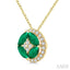 Gemstone & Diamond Fashion Pendant