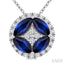 Gemstone & Diamond Fashion Pendant