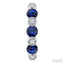 Alternate Gemstone & Diamond Hoop Earrings