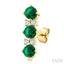 Gemstone & Petite Diamond Fashion Earrings