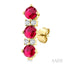 Gemstone & Petite Diamond Fashion Earrings