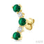 Gemstone & Petite Diamond Fashion Ear Climbers