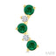 Gemstone & Petite Diamond Fashion Ear Climbers