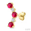 Gemstone & Petite Diamond Fashion Ear Climbers