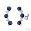 Gemstone & Petite Diamond Fashion Ear Climbers