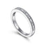 Alternating Diamond Wedding Ring