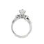 Marquise Diamond Wide Engagement Ring