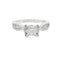 Princess-Cut Diamond Engagement Ring