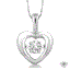 Rhythm of Love Diamond Pendant