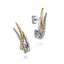 Bujukan Sterling Silver & Gold Earrings