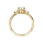 Marquise Diamond Three Stone Engagement Ring